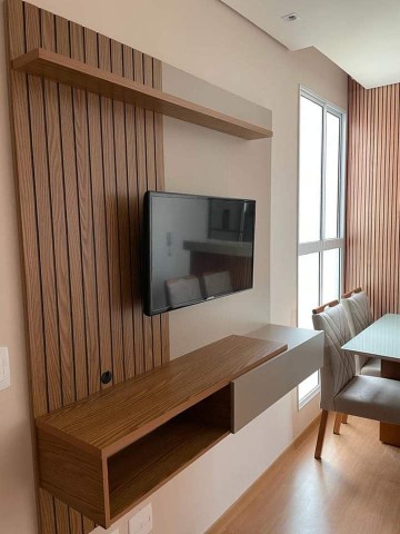 Montagem e instalação de rack e tv.