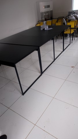 Mesas de refeitório
