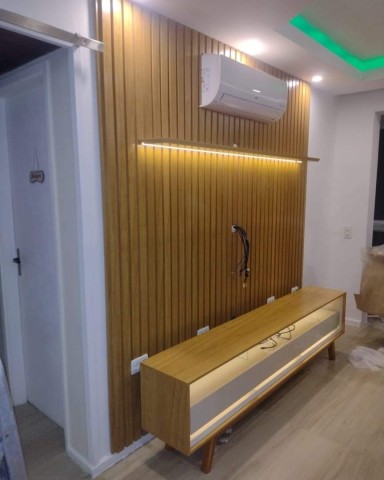 Painel ripado
