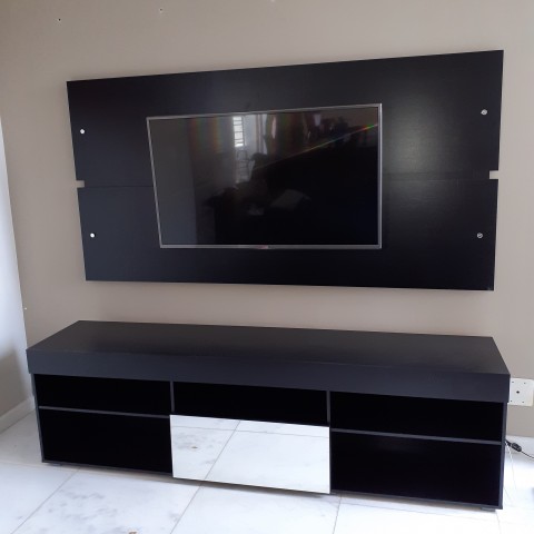 Rack com painel 
