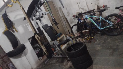 montagem estação de ginástica 