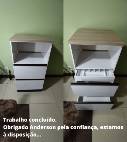 Montagem de balcão bartira